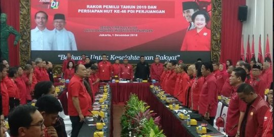 Rakornas PDIP Bahas Pemenangan Pemilu sampai Gugatan Keluarga Cendana