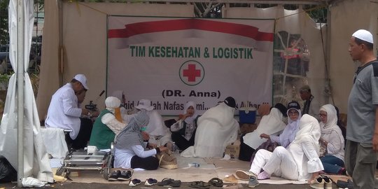 Cerita Dokter Posko Reuni 212 Tangani 400 Peserta Yang Sakit dan Pingsan