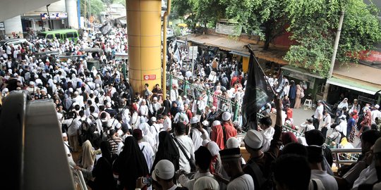 Aksi Reuni 212, Pengguna KRL Stasiun Gondangdia Naik 14 Kali Lipat