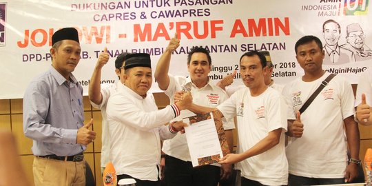 DPD Tanah Bumbu Dukung Jokowi, Sekjen PAN Serahkan ke DPW Kalsel