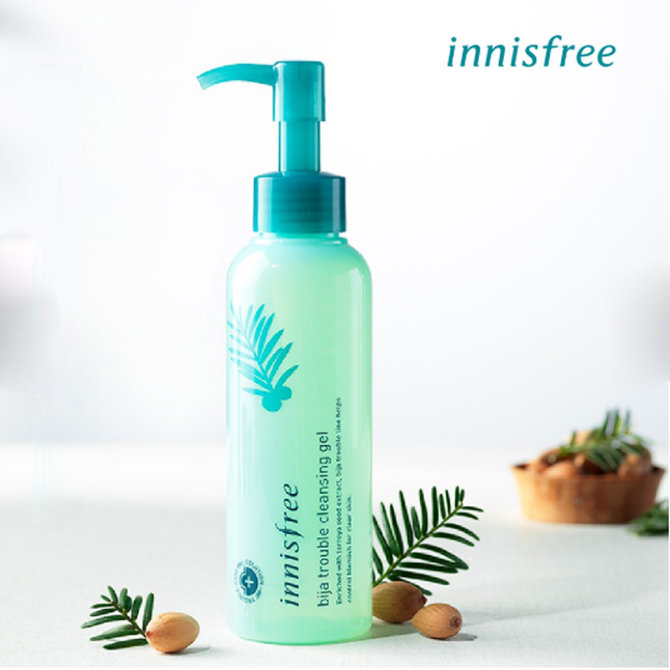 innisfree bija trouble cleansing gel