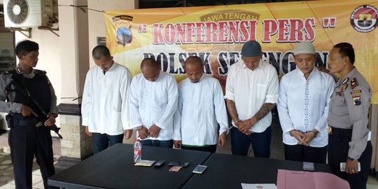 Baru Pertama Kali Bisnis Sabu, 5 Pria Langsung Ketangkap Polisi