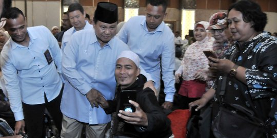 Prabowo Hadiri Peringatan Hari Disabilitas Internasional