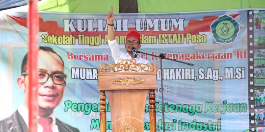 Di Poso, Menteri Hanif Bicara Soal Pentingnya Persatuan dan Kesatuan