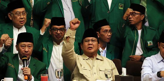 Prabowo Larang Pendukungnya Gunakan Sebutan Cebong