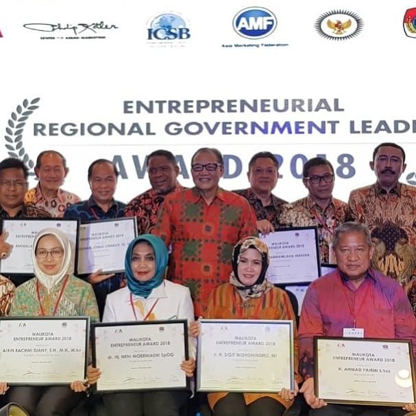 penganugerahan walikota enterpreneur award 2018