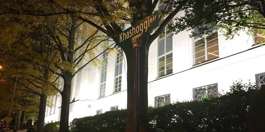 Jamal Khashoggi Diabadikan Jadi Nama Jalan di Washington DC