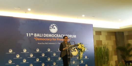 Buka Pertemuan BDF di Bali, Menlu Retno Tegaskan Demokrasi Harus Dipertahankan