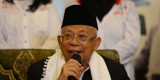 Ma'ruf Amin Tak Betah Kelamaan Istirahat: Rasanya Ingin Melompat