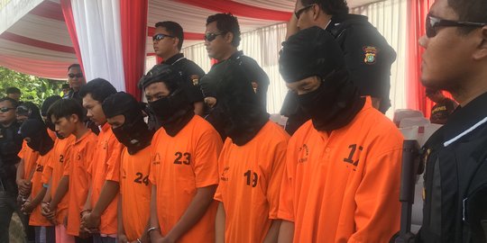 Satu tewas Tawuran di Bintaro, 7 diciduk dan 2 dari Perguruan Katak Beracun masuk DPO