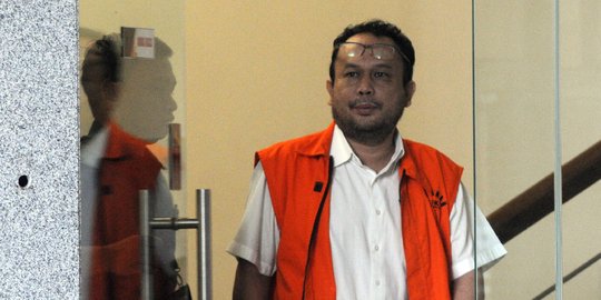 Mantan Anggota DPRD Sumut Restu Kurniawan Usai Diperiksa KPK