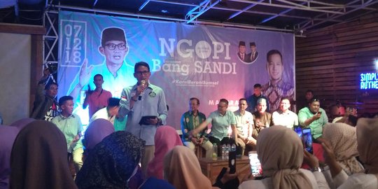 Sandiaga Janjikan Empat Kursi Menteri Untuk Milenial