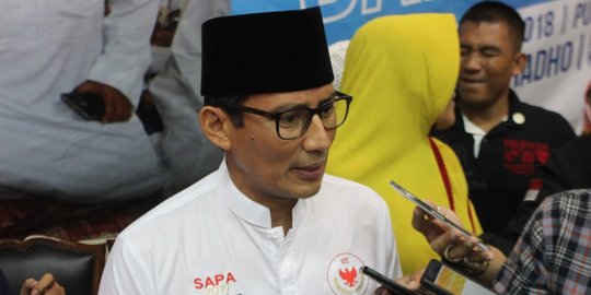 Sandiaga Prihatin Isu PKI Selalu Dikaitkan dengan Jokowi