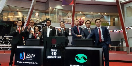 Resmi IPO, Saham Urban Propertindo dan Satria Mega Kencana Menguat