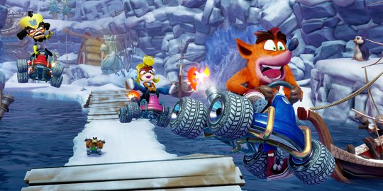 Hore, Crash Team Racing Akan Hadir di Playstation 4