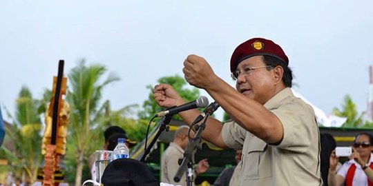 Prabowo Dinilai Sengaja Gunakan Data Tak Kredibel