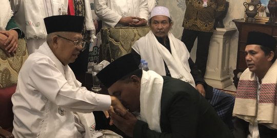 Ma'ruf Amin Gembira Dapat Dukungan dari DPW PAN Kalsel