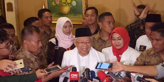 Dapat Dukungan PCNU, Ma'ruf Amin Optimis Menang Telak di Tangerang