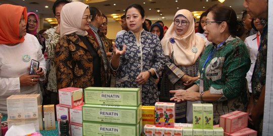 Menko Puan Ajak Kaum Milenial Budayakan Minum Jamu