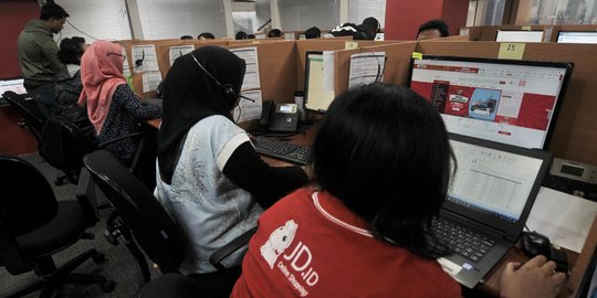 Kesibukan Kantor e-Commerce Saat Harbolnas