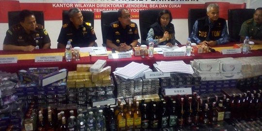 Sepanjang 2018, Bea Cukai Jateng-DIY Selamatkan Rp 55 Miliar Uang Negara