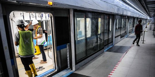 Tarif MRT Sekitar Rp 8.500 Atau Rp 10.000