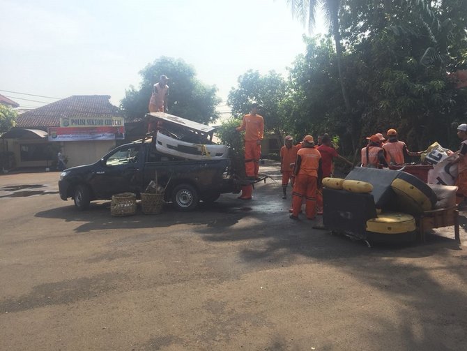 pelayanan di polsek ciracas kembali normal