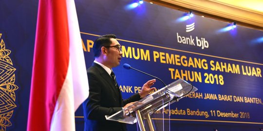 Ridwan Kamil Buka RUPS LB Bank BJB