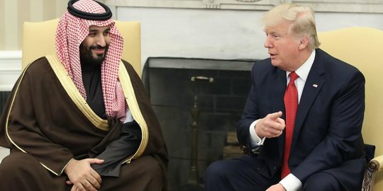 Kegigihan Trump Bela Pangeran Saudi di Tengah Skandal Khashoggi Meski Ditentang