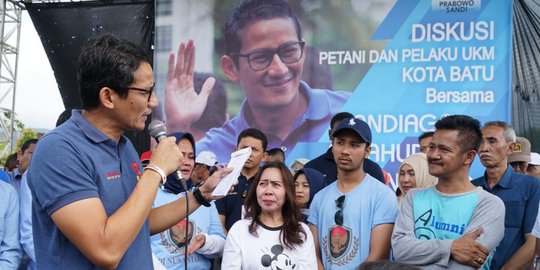 Sandiaga Janjikan Pangkas Pajak Penghasilan