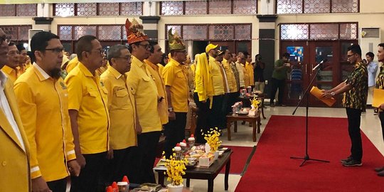 Kunjungan ke Aceh, Airlangga Minta Kader Golkar Solid Menangkan Pileg 2019