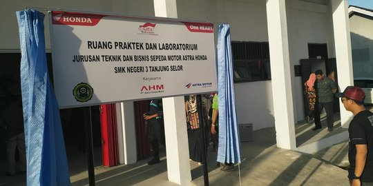 Fokus ke Kualitas Pendidikan Vokasi, Astra Honda hanya Incar 10 SMK di 2019