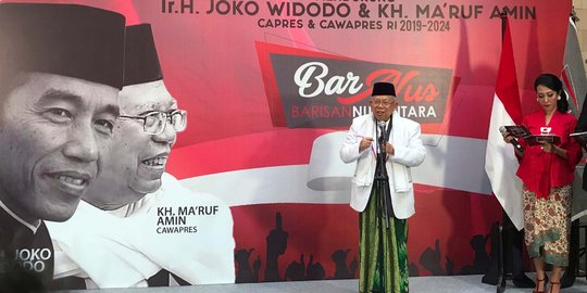 Timses Yakin Suara Jokowi Naik 45% di Banten Berkat Ma'ruf Amin dan Golkar