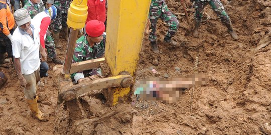 Pencarian Korban Longsor Tobasa Terkendala Cuaca, 2 Korban Masih Hilang