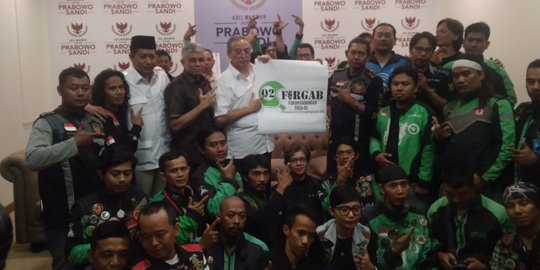 Hadiri Kopdar Ojol 02, Prabowo Bakal Dibonceng Naik Motor