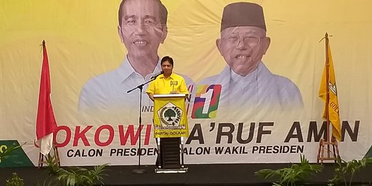 Airlangga Bakar Semangat Kader Golkar Riau untuk Total Dukung Jokowi