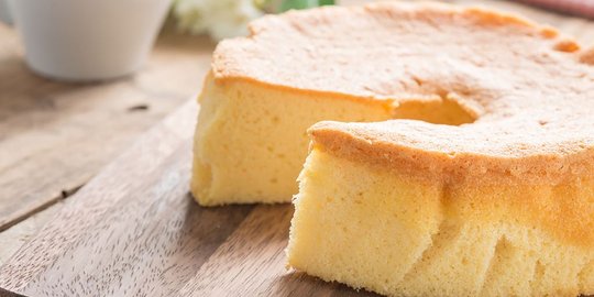  Resep  Dasar Chiffon Cake yang Lembut Fluffy  dan Wangi 