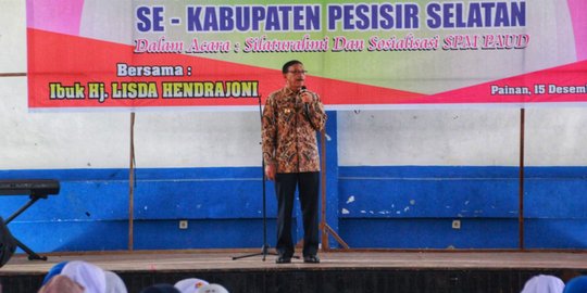 Bupati Pesisir Selatan Bakal Tambah Insentif untuk Guru PAUD