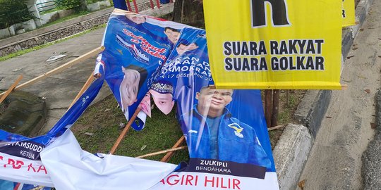 Kronologi Penangkapan Pria Terduga Perusak Bendera Demokrat di Pekanbaru