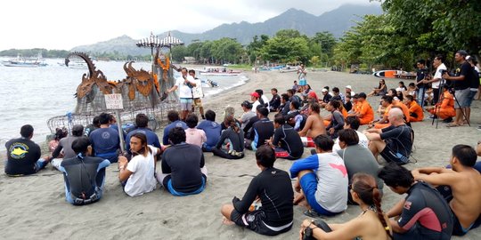 Biorock Jadikan Laut Galeri Seni di Pemuteran Bay Festival 2018