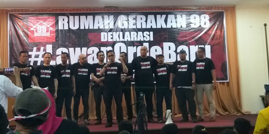 Rumah Gerakan 98 Tolak Orde Baru dan Prabowo Subianto