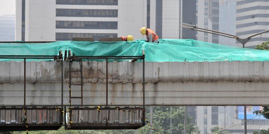 Pemprov DKI Mulai Bongkar JPO Tosari