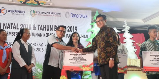 Tiga BUMN Ini Berikan Program Berbagi Kasih di Palangkaraya