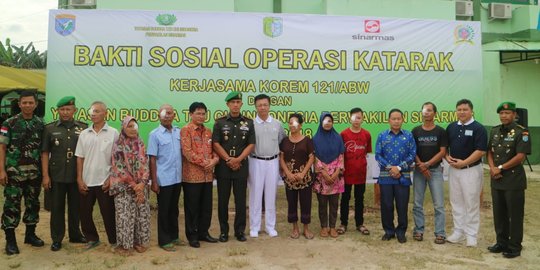 Sinar Mas Agribusiness and Food Gelar Baksos Operasi Katarak 200 Warga di Sintang