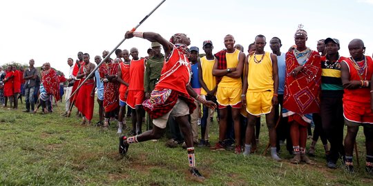 Melihat Keseruan Olimpiade Maasai 2018 di Kenya