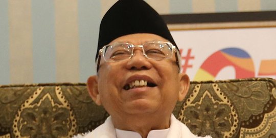 Kesehatan Membaik, Ma'ruf Amin Bakal Kampanye ke Luar Jawa