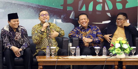 Pimpinan MPR, DPR dan DPD Gelar Diskusi Refleksi Akhir Tahun