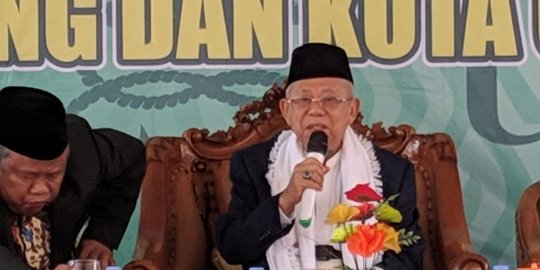 Ma'ruf Amin Ingin Menang Dengan Selisih 20 Persen di Jabar