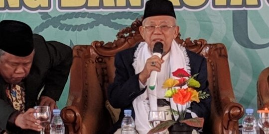 Ma'ruf Amin Heran Jokowi Pilih Cawapres Kiai Masih Dituduh Anti Islam