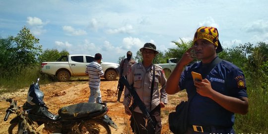 Sengketa Lahan, Warga di Inhu Bentrok dengan Sekuriti Perusahaan